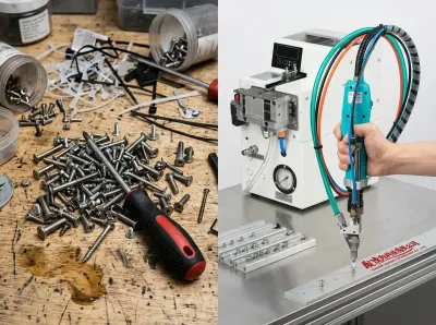 Syväreikäinen Kiinnikkeinen Ilmaruuvisyöttökone - Automaattinen Ruuvimeisseli Thumb
