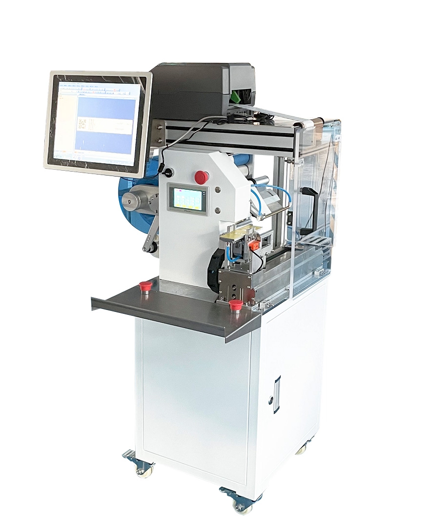 Puoliautomaattinen Lanka Folding and Labeling Kone JW-T107