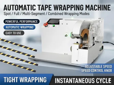 Kosketusnäyttöinen Teipin Käärekone WPM-303 - Teipin käärintäkone