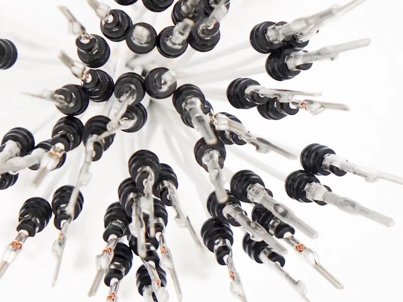 Johtojen puristus- ja vesitiivistekone, vesitiivistekone, asennuskone