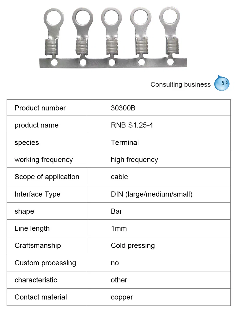 Kupariset ei-eristävät suojuksen haarukkaliittimet, messinkinen nikkeliteräksinen lapaliitin PH VH JST -liitin, kupariliitin