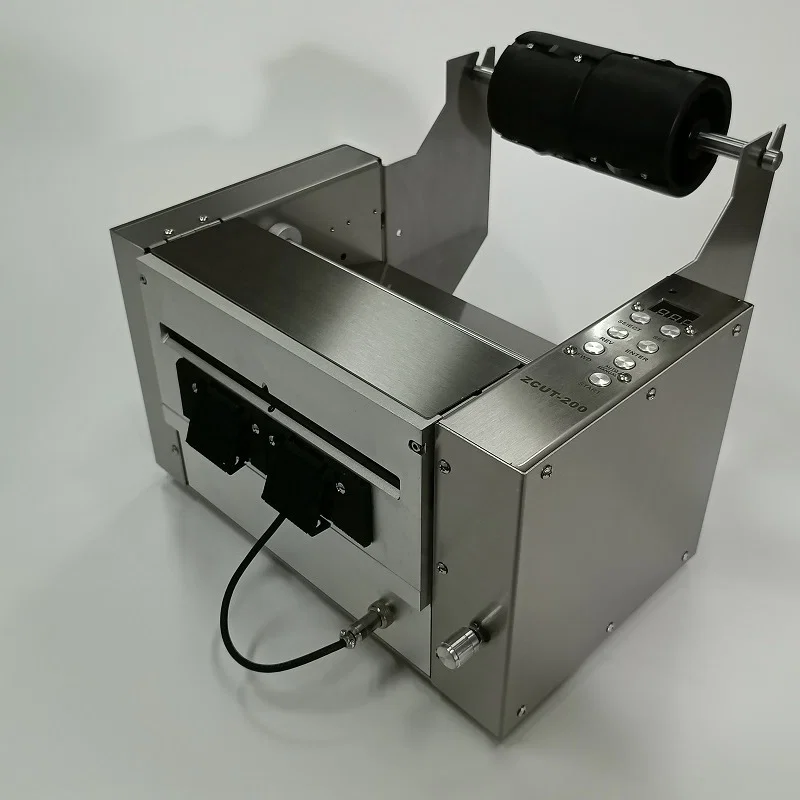 200 mm leveä sähköinen teollinen teippileikkuri ZCUT-200, teollinen teippileikkuri, teippikone Zcut-200, sähköinen nauhaleikkuri 