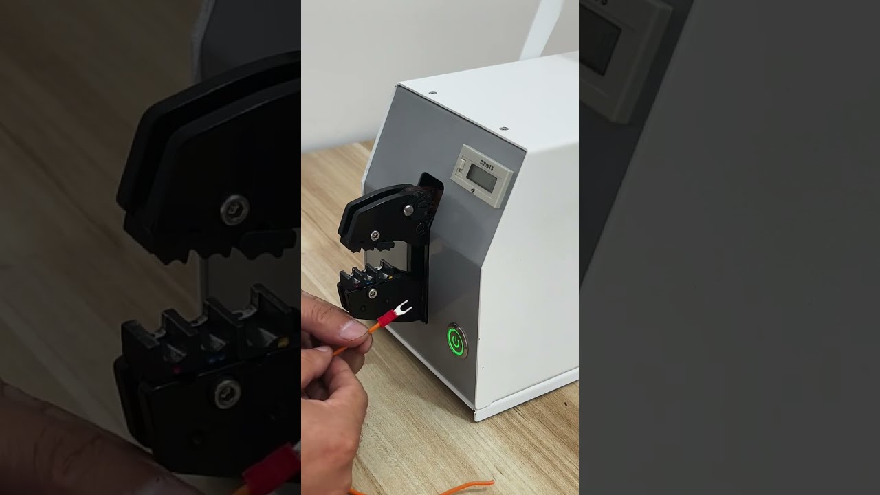 Sähköinen liitinpuristuskone 65EC – Kompakti ja tehokas #kone #tehdas