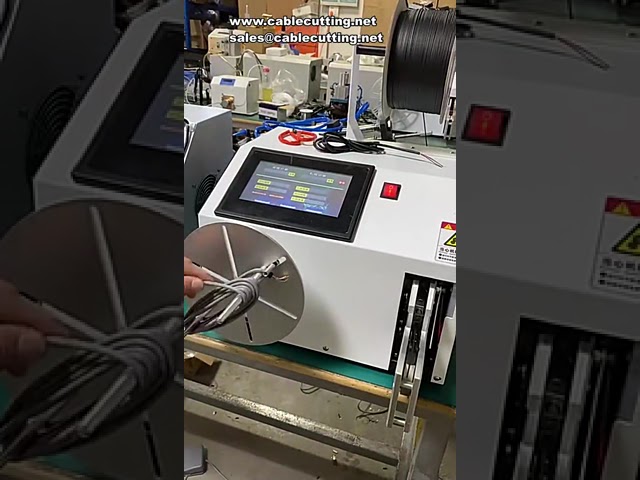Automaattinen lankakelan kone 5-80mm | Digitaalinen kosketusnäyttö