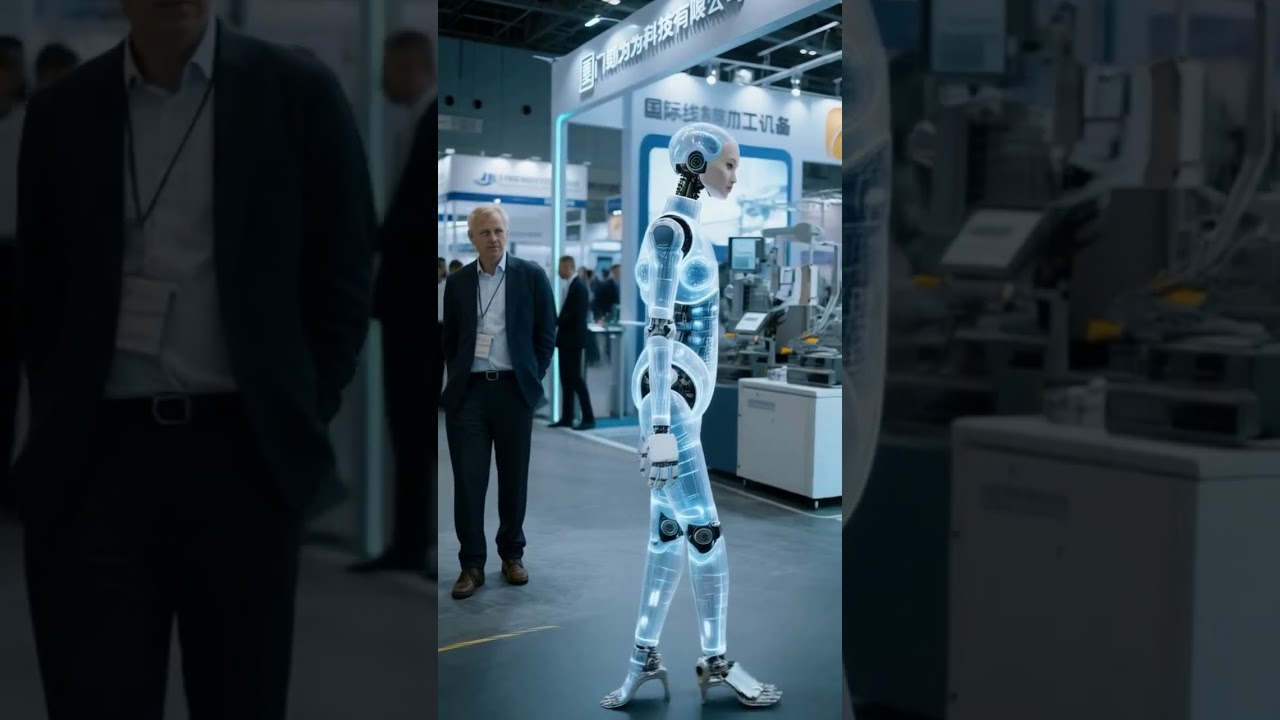Robotit esittelyssä messualueella. #robotit