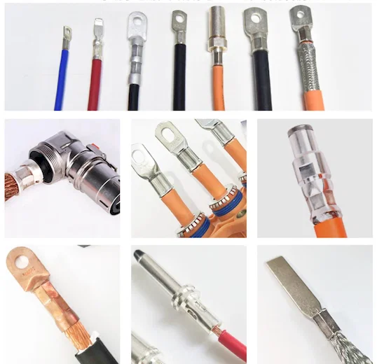 OTP-terminaalipuristuskoneen leimausosat, U-muotti, hydraulinen Thumb