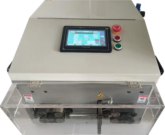 Kaksinkertainen Round Sheath Kaapelin kuorija Cutter WPM-YHT2 - Automaattinen langan kuorintakone